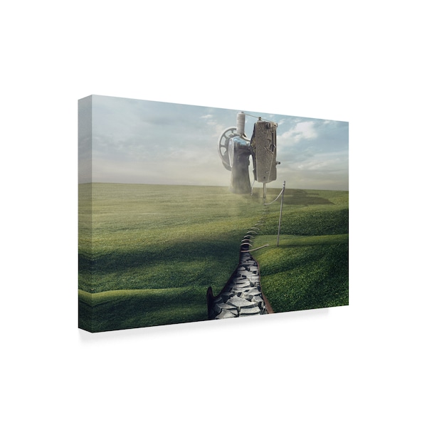 Sulaiman Almawash 'Cultivate The Ground' Canvas Art,12x19